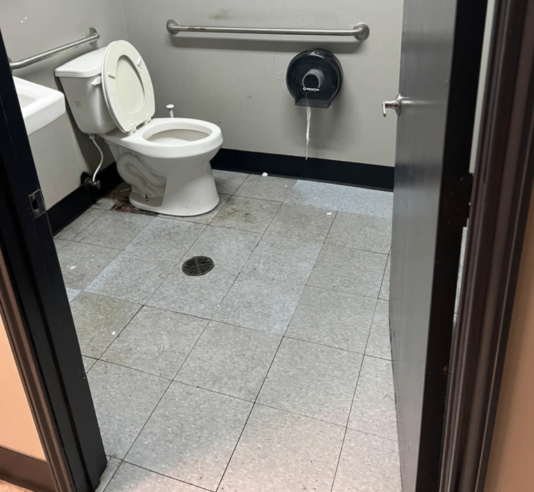 Restroom-floor-before