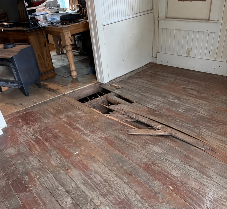 Subfloor-before